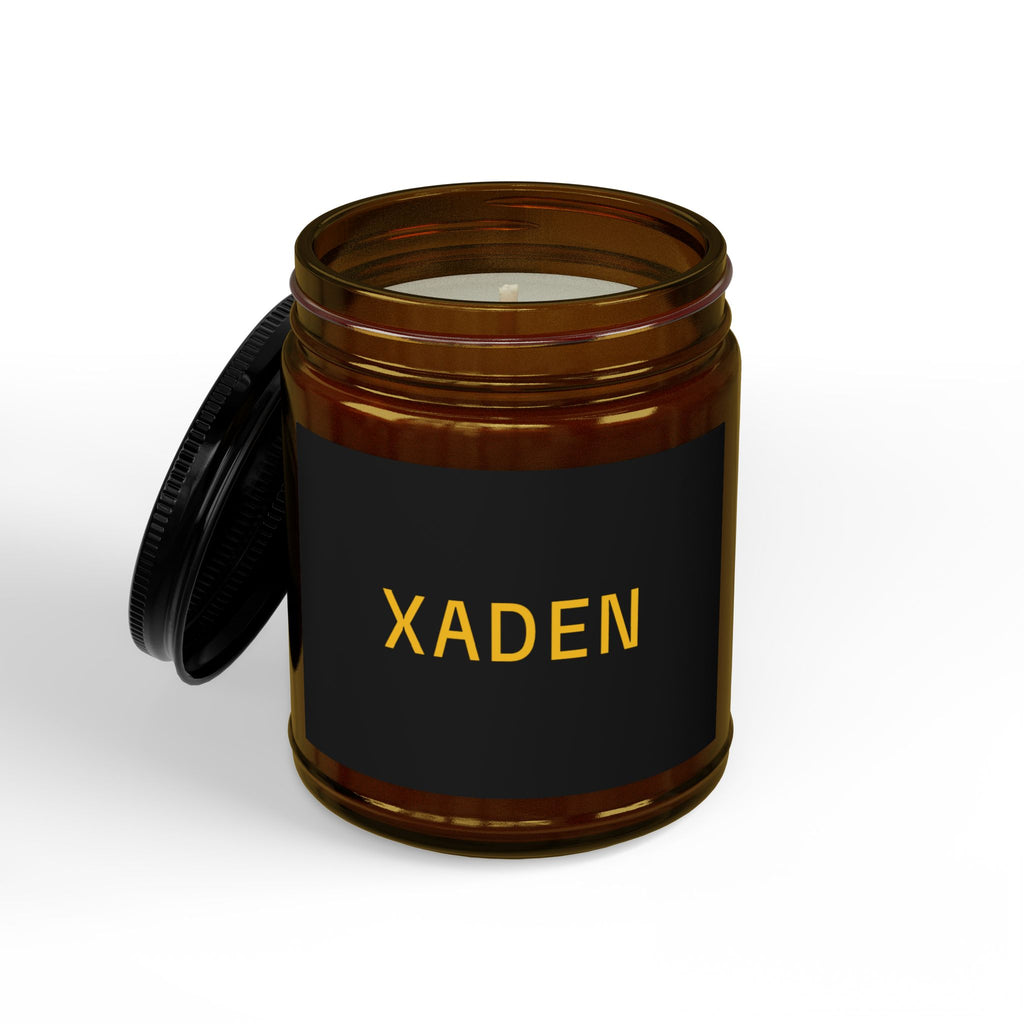 Scented Soy Candles with Black Lid, (4 and 9oz)