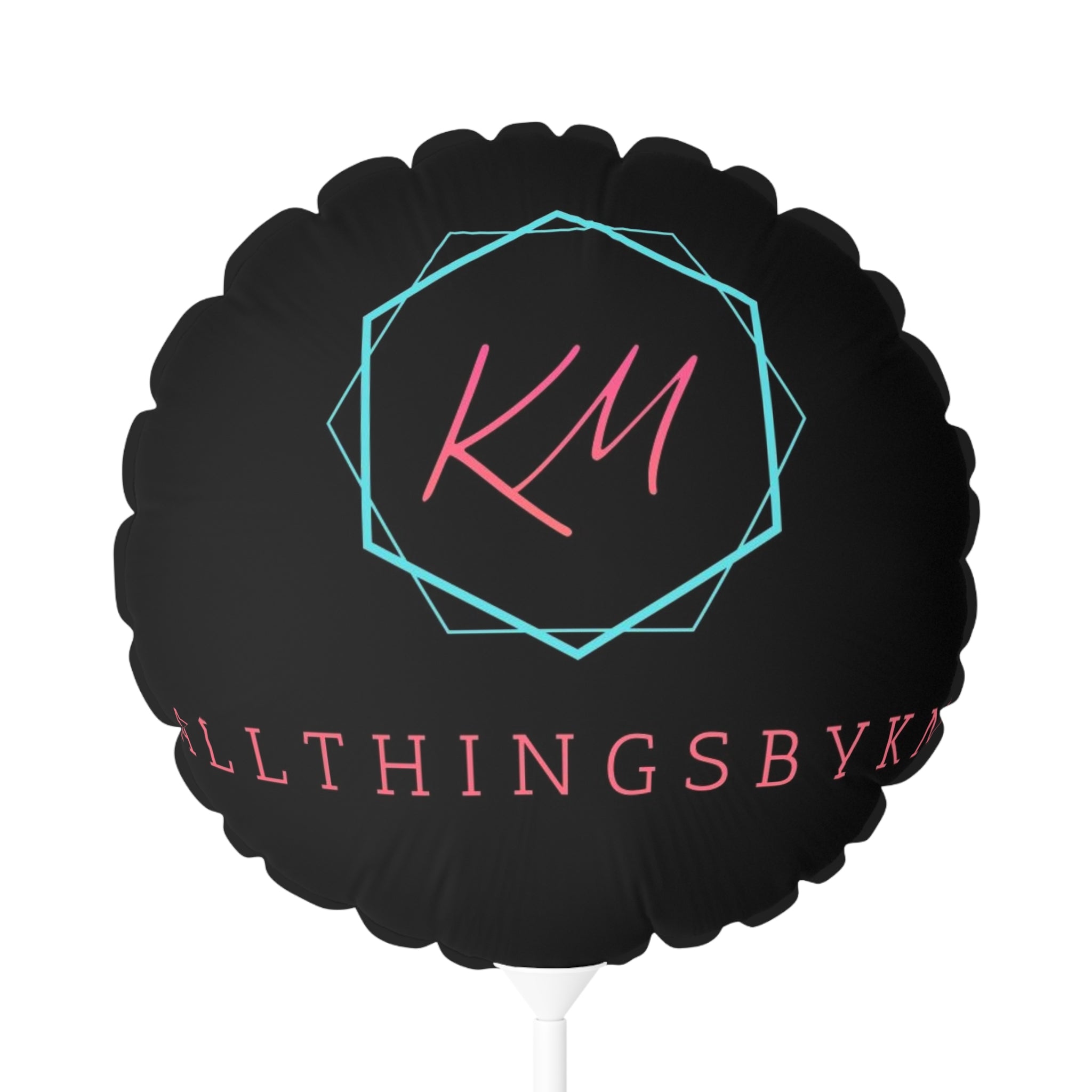 Black Congrats Balloon round foil balloon | 11" celebration balloon    Custom Balloon