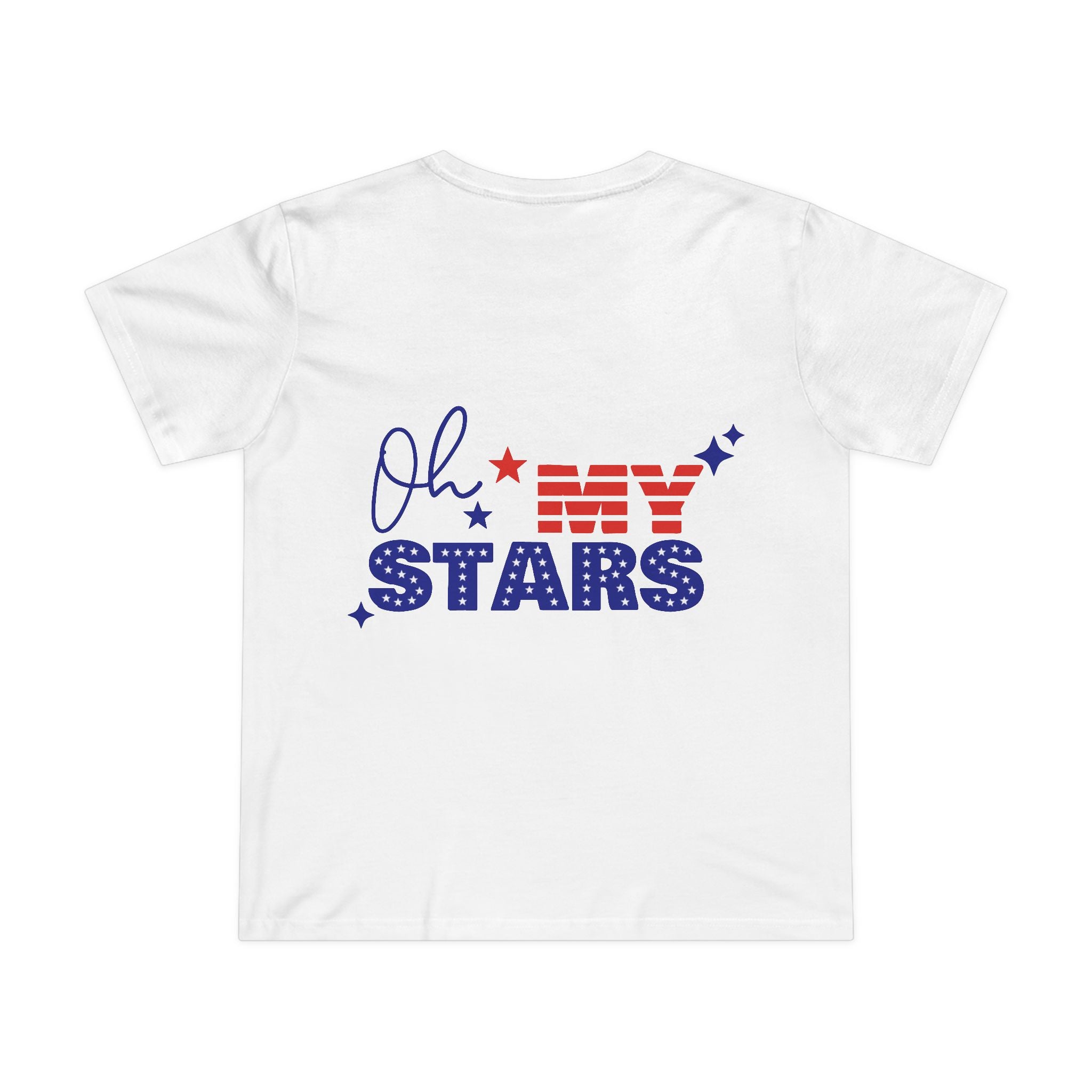 Oh My Stars Tee | Patriotic Fourth of July USA Flag Design