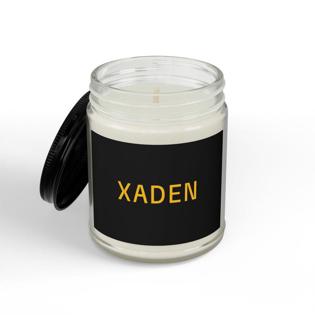 Scented Soy Candles with Black Lid, (4 and 9oz)