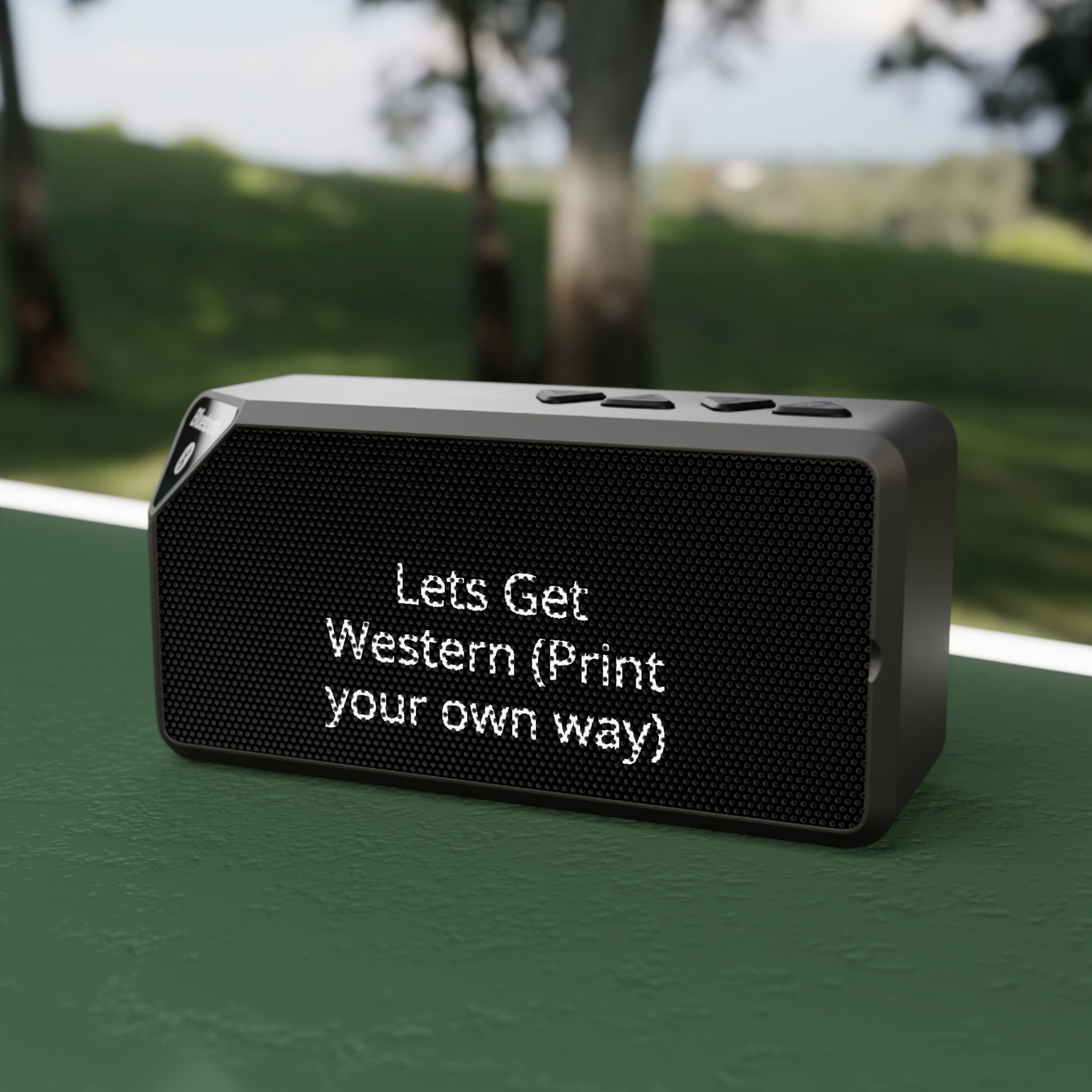 Jabba Bluetooth Speaker | Customizable Text, Portable Wireless Speaker