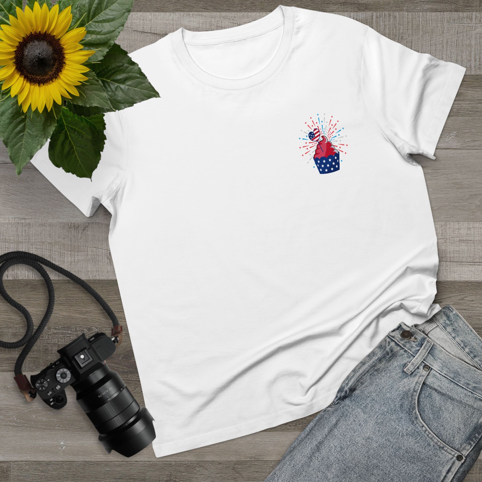 Oh My Stars Tee | Patriotic Fourth of July USA Flag Design