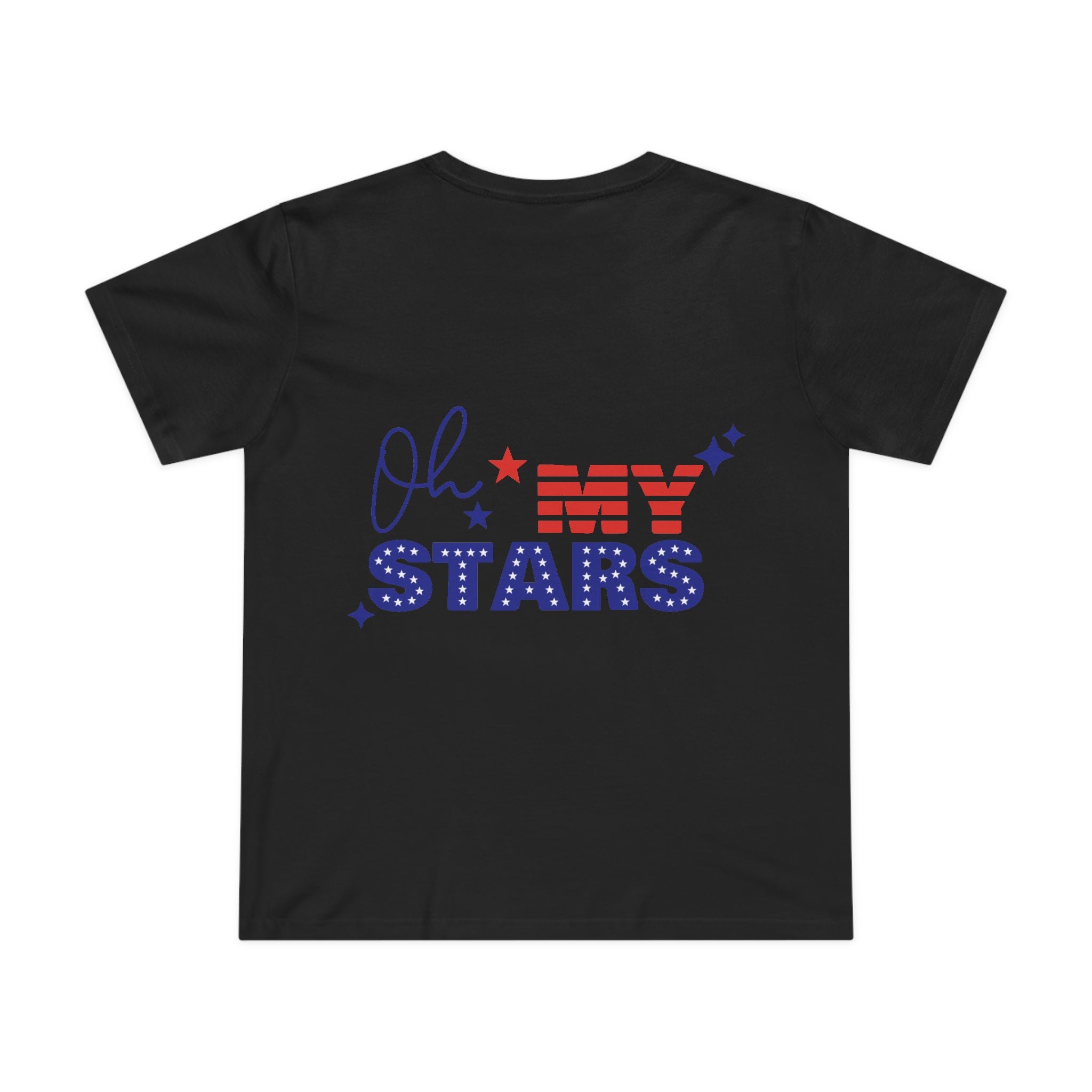 Oh My Stars Tee | Patriotic Fourth of July USA Flag Design