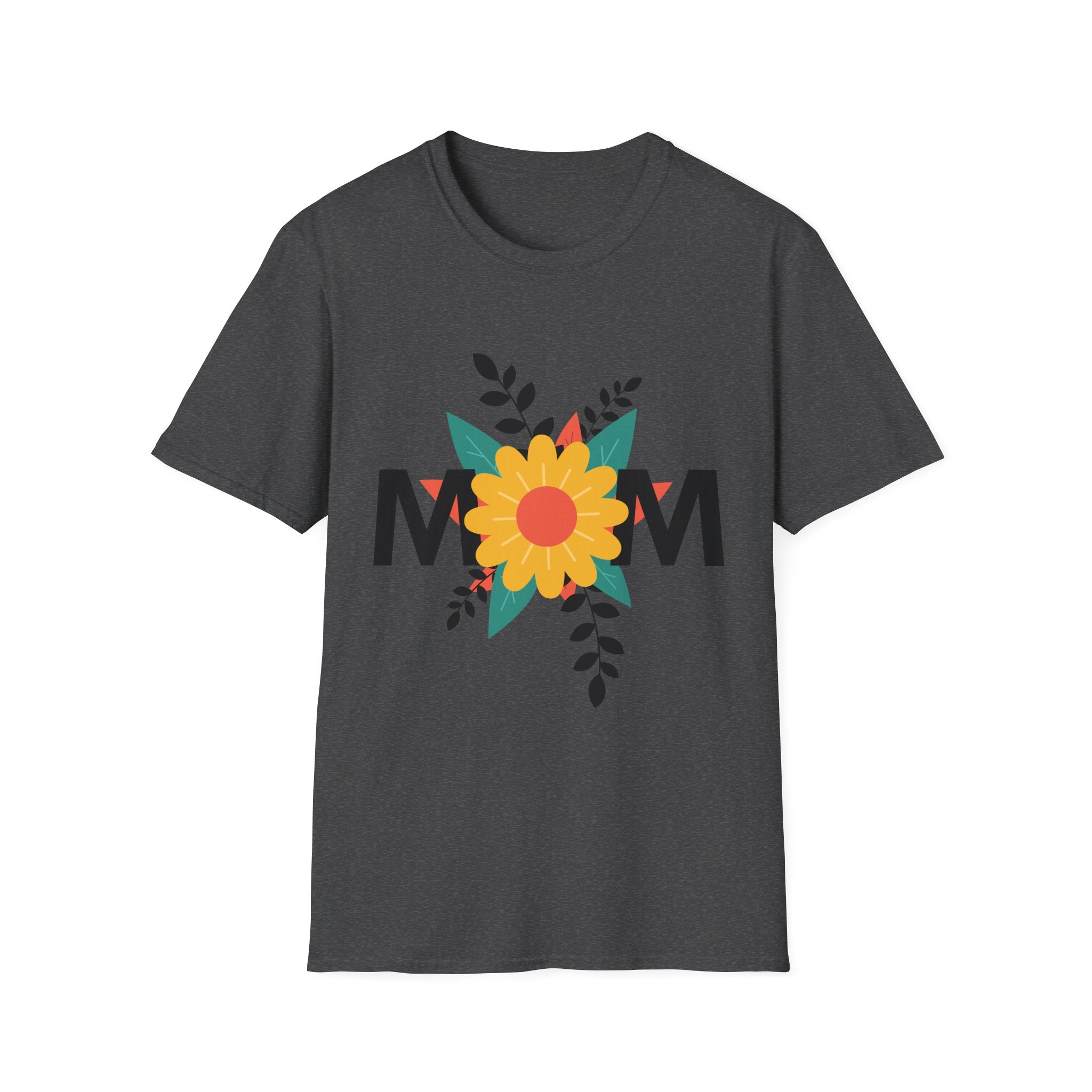 Floral Mom Design T-Shirt | Mother's Day Floral Typography
